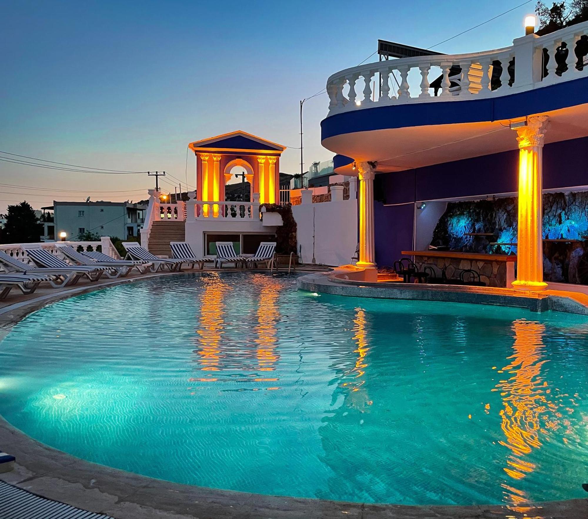 Aspat Hotel Bodrum - Beach&Restaurant Exterior foto